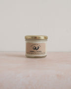 Handcrafted vegetable wax scented candle - Amber & Tonka