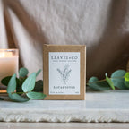 Handmade vegetable wax scented candle - Eucalyptus