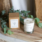 Handmade vegetable wax scented candle - Eucalyptus