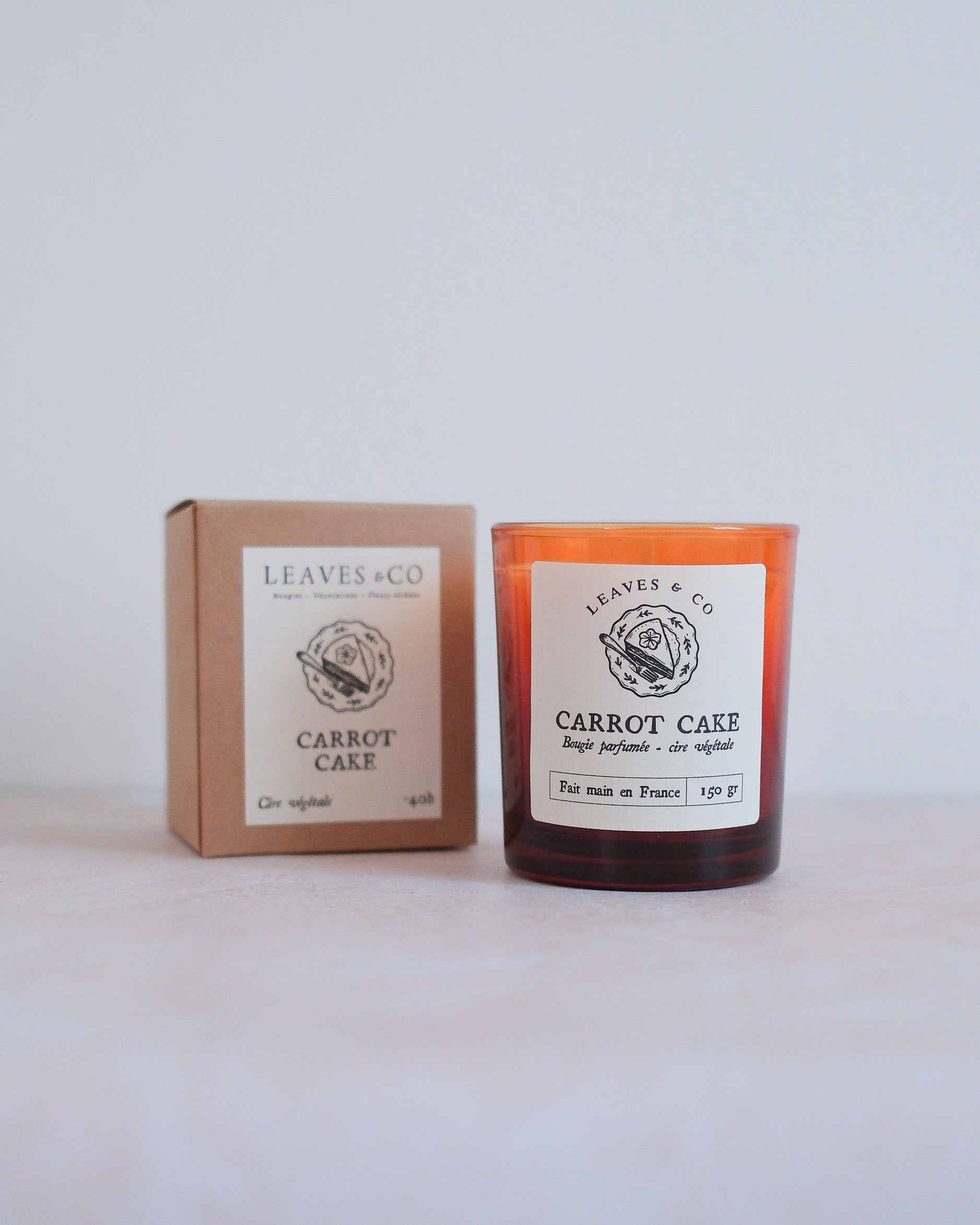 Bougie parfumée édition limitée - Carrot cake