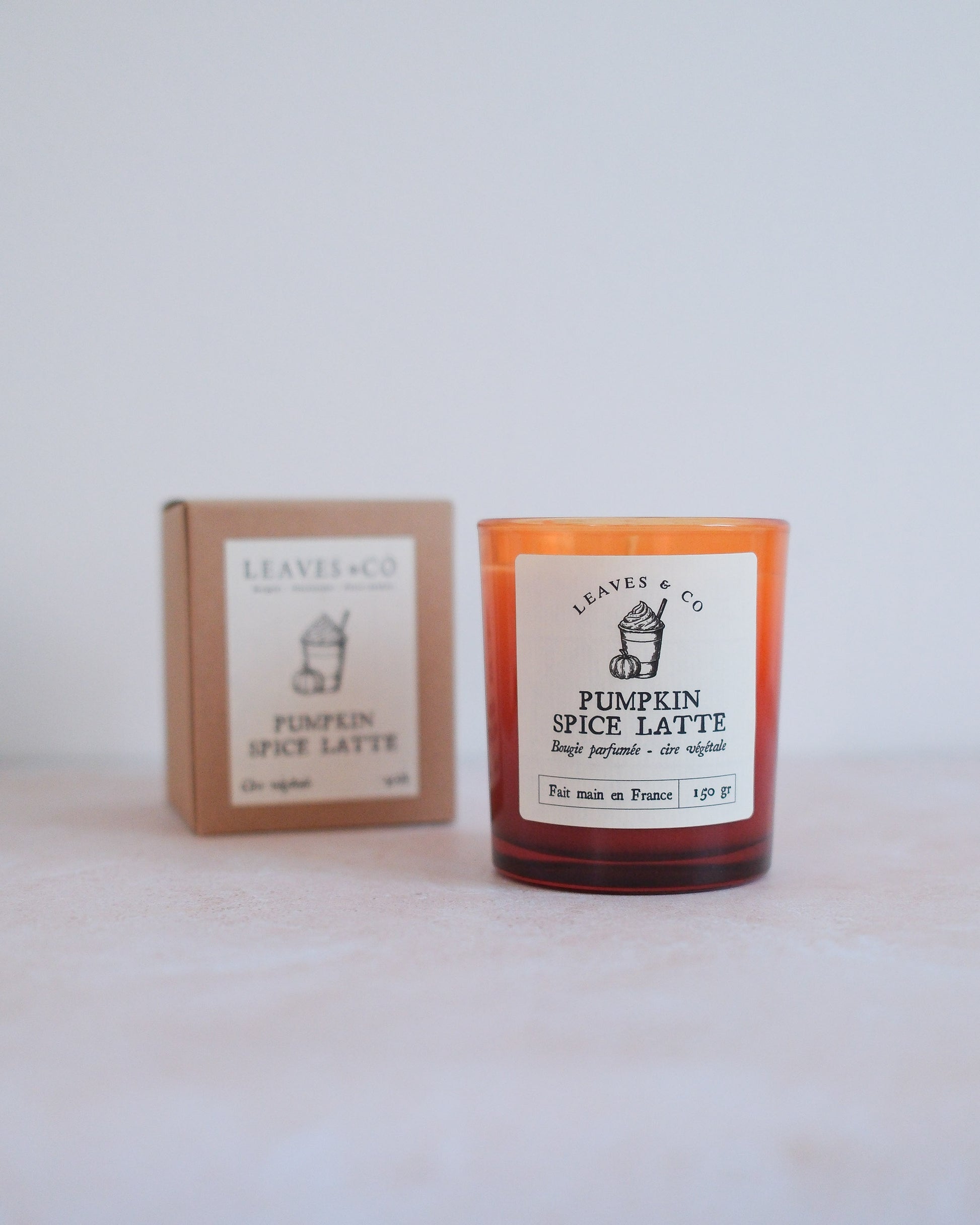 Bougie parfumée edition limitée - Pumpkin spice latte