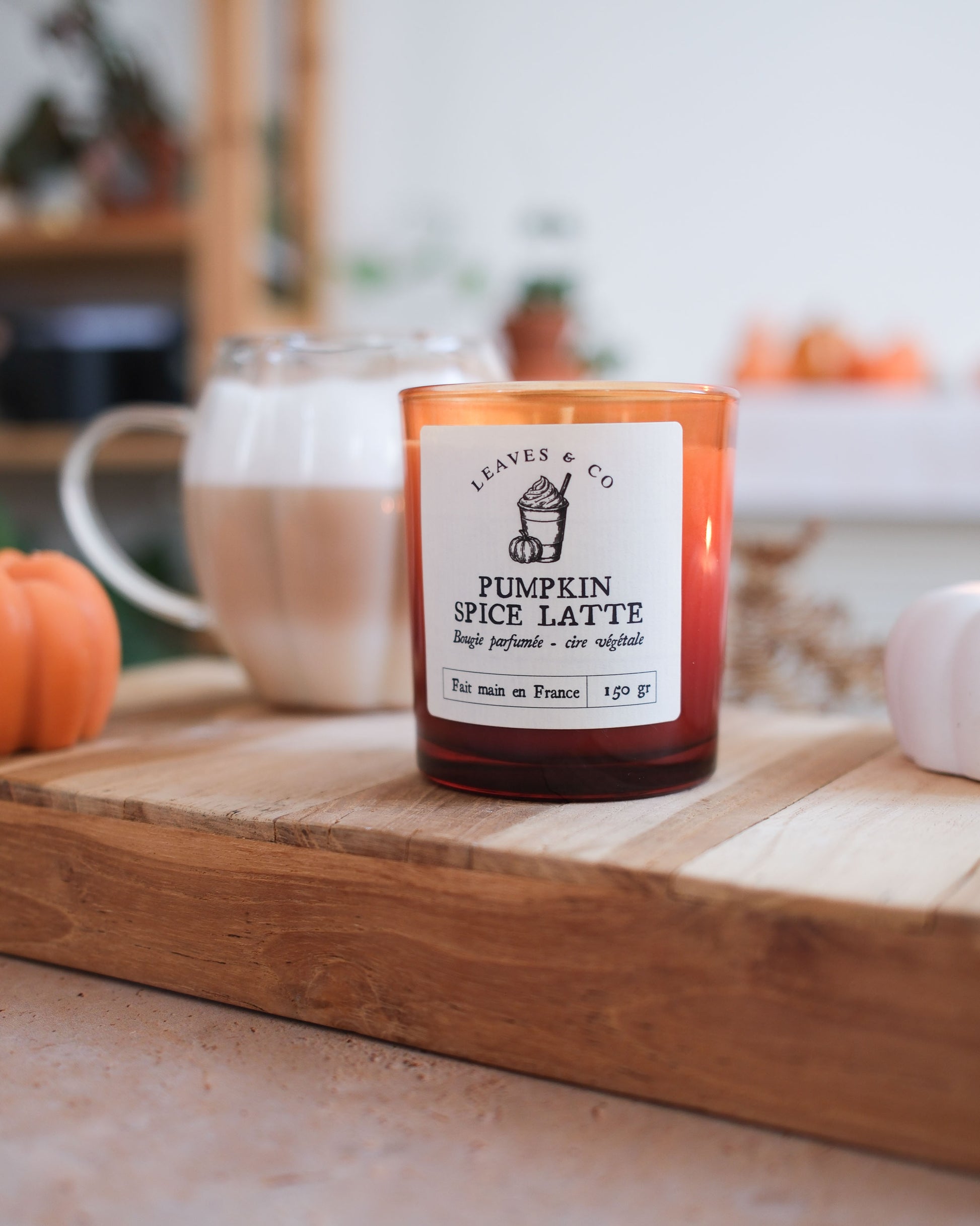 Bougie parfumée edition limitée - Pumpkin spice latte