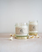 Bougie parfumée artisanale cire végétale - Pop corn
