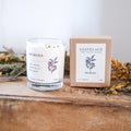 Bougie parfumée artisanale cire végétale - Mimosa