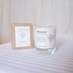 Handcrafted vegetable wax scented candle - Lily of the Valley