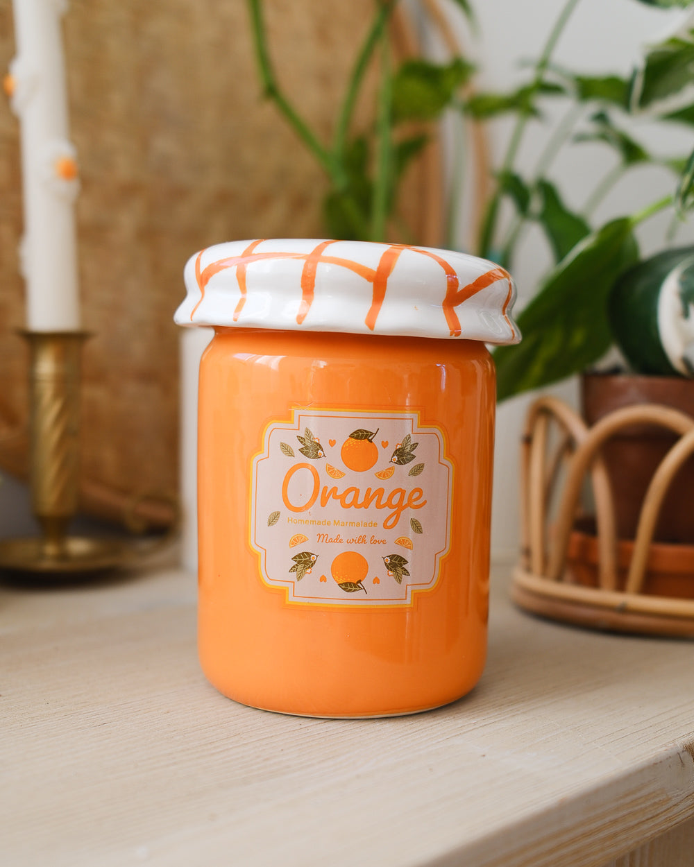 Incense Burner - Orange Jam