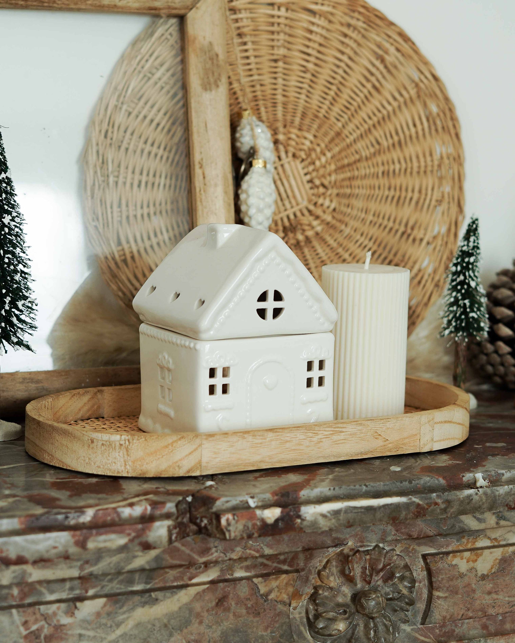 Gingerbread brule parfum en forme de maison