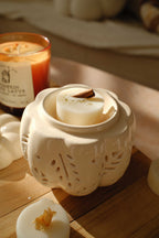 Duftlampe Kürbis – Orange oder Creme