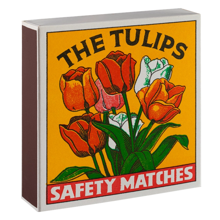 Boîte d'allumettes - The tulips