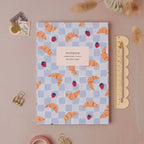 Carnet Croissant Café | Journal à pages vierges | Carnets