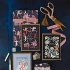 Carte d'anniversaire en forêt | Cartes d'anniversaire botaniques