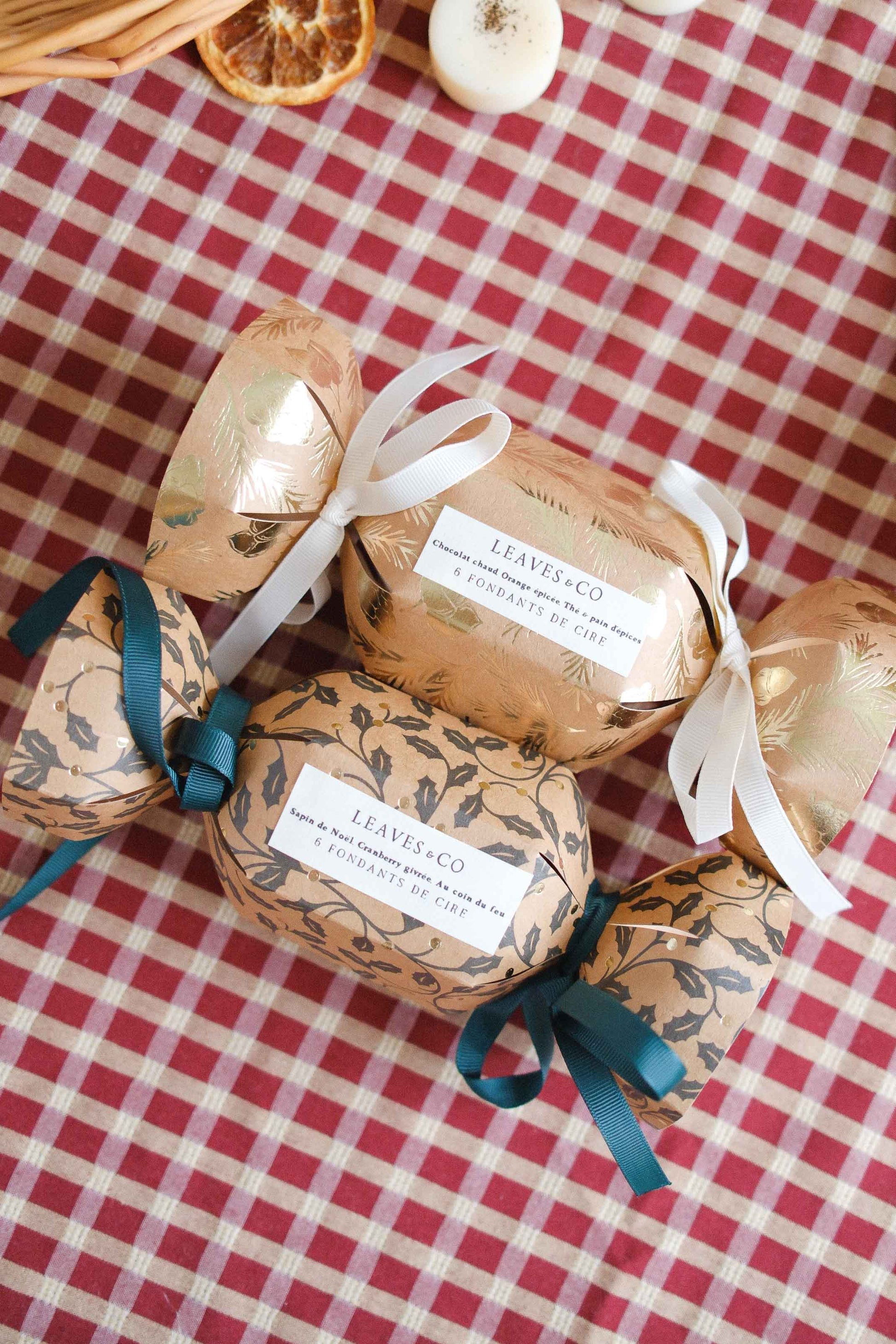 Cracker de Noël parfumé – 6 fondants de cire parfumée - Les coup de Coeur