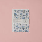 Carte fleurie – Jardin bleu