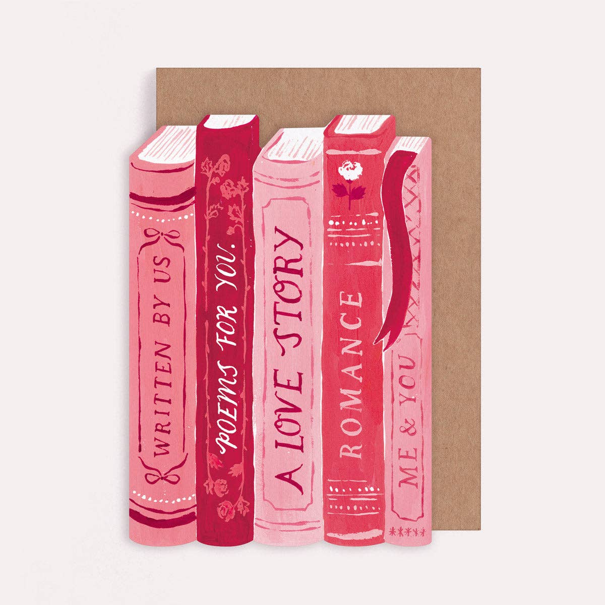Carte Histoire d'amour | Cartes d'anniversaire pour amoureux des livres