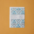 Carte fleurie – Treillis jardin bleu