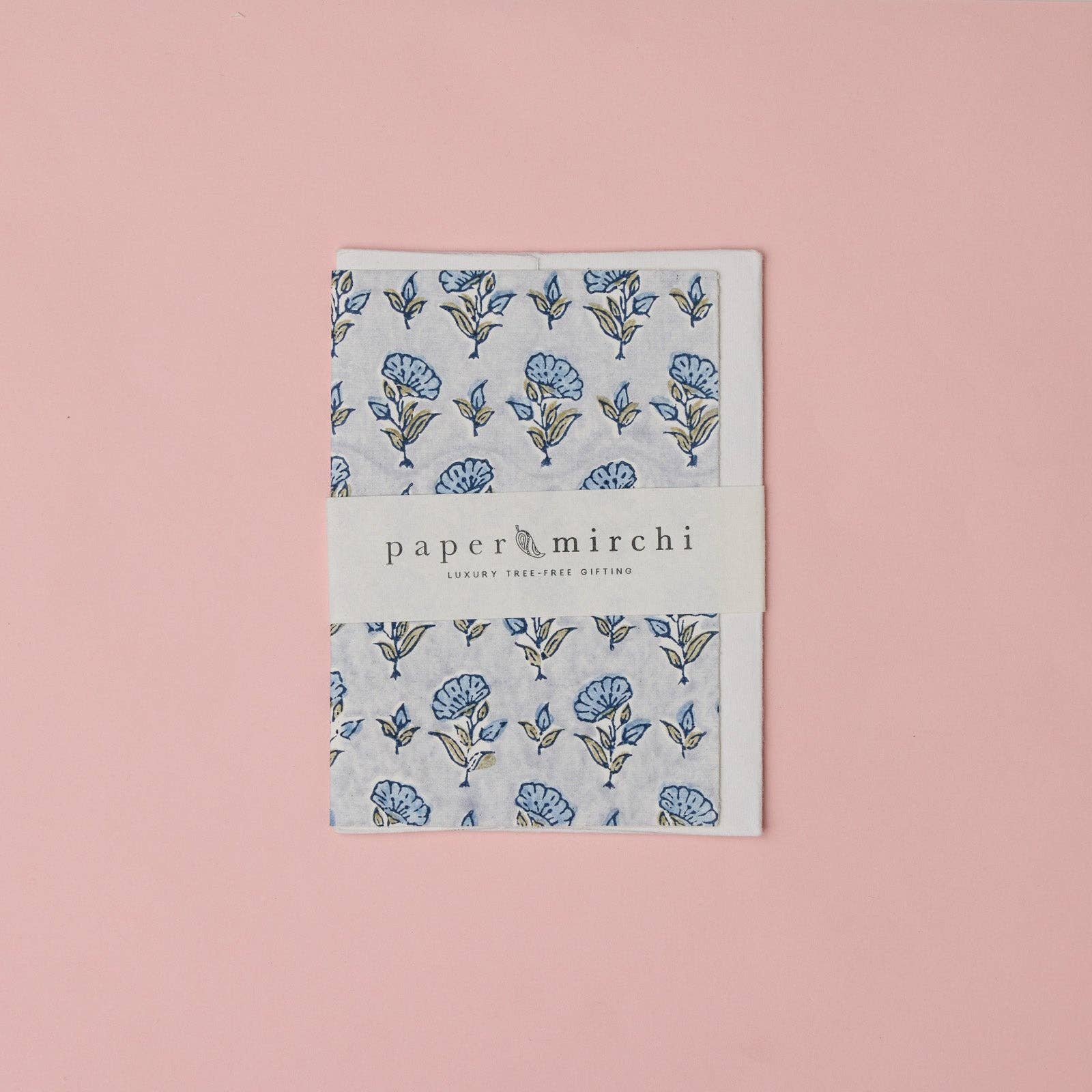 Carte fleurie – Jardin bleu