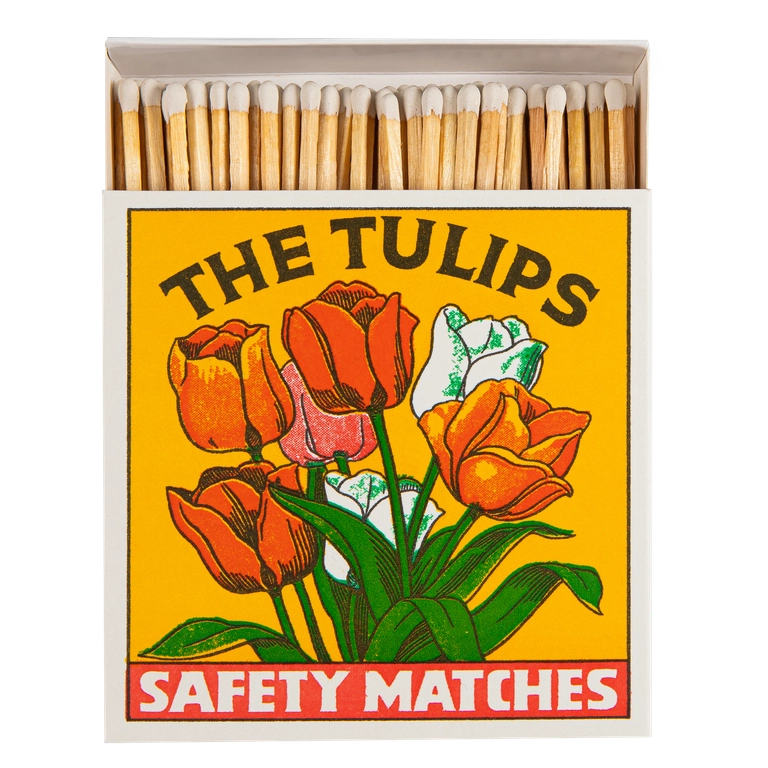 Boîte d'allumettes - The tulips