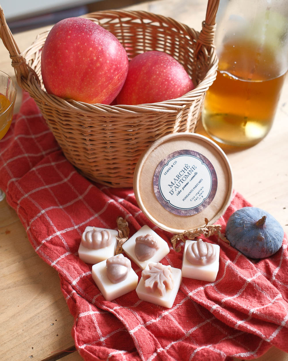 Boîte de fondants parfumés – Marché d'automne