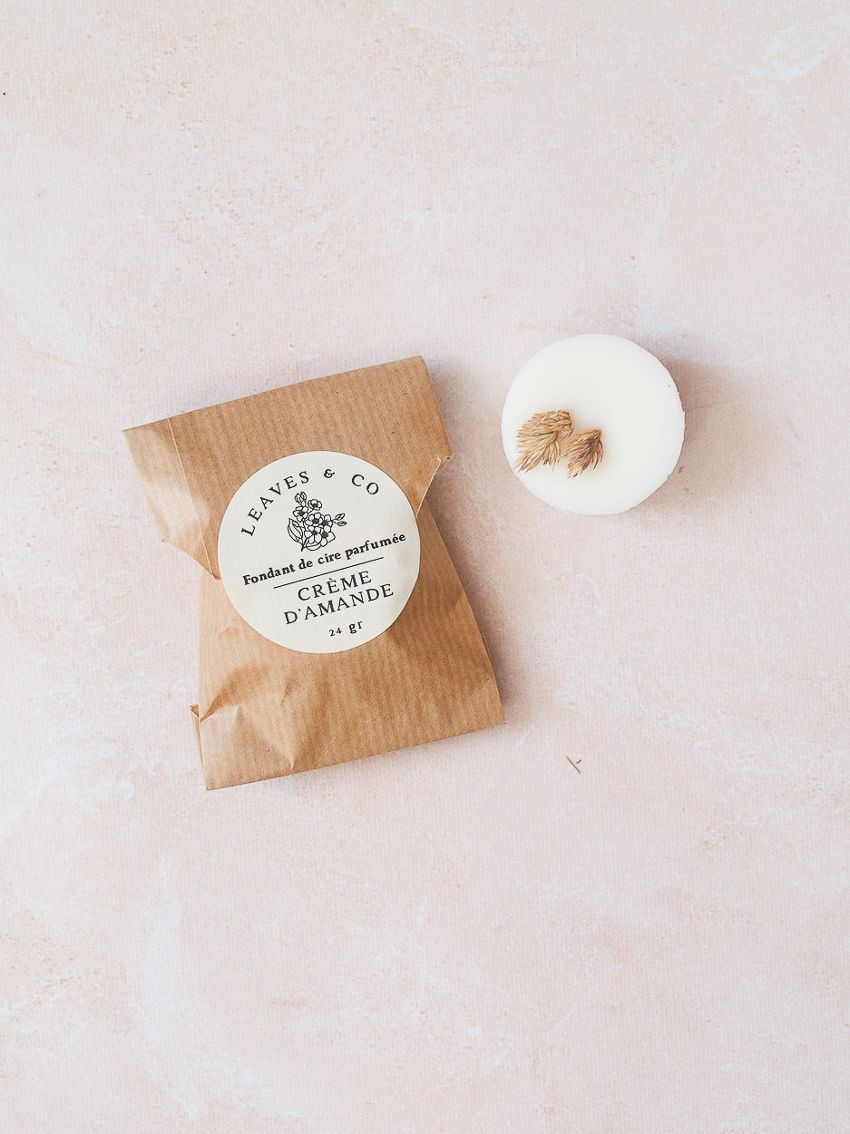 Fondant de cire parfumée - Crème d'amande