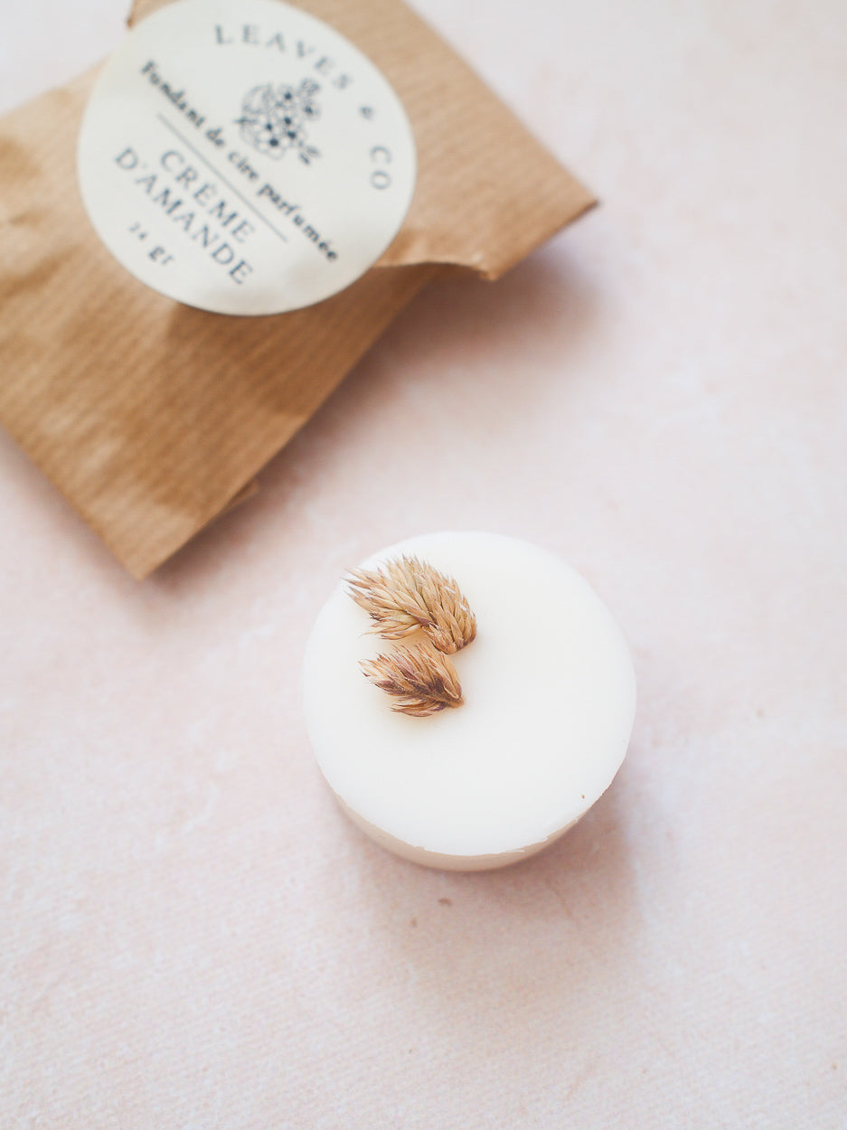 Fondant de cire parfumée - Crème d'amande