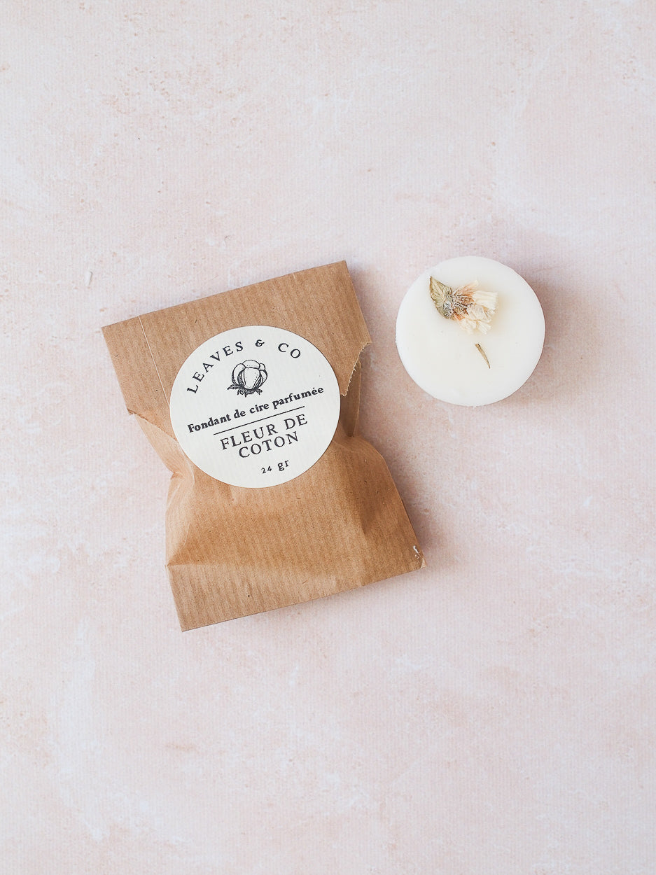 Fondant de cire parfumée - Fleur de coton