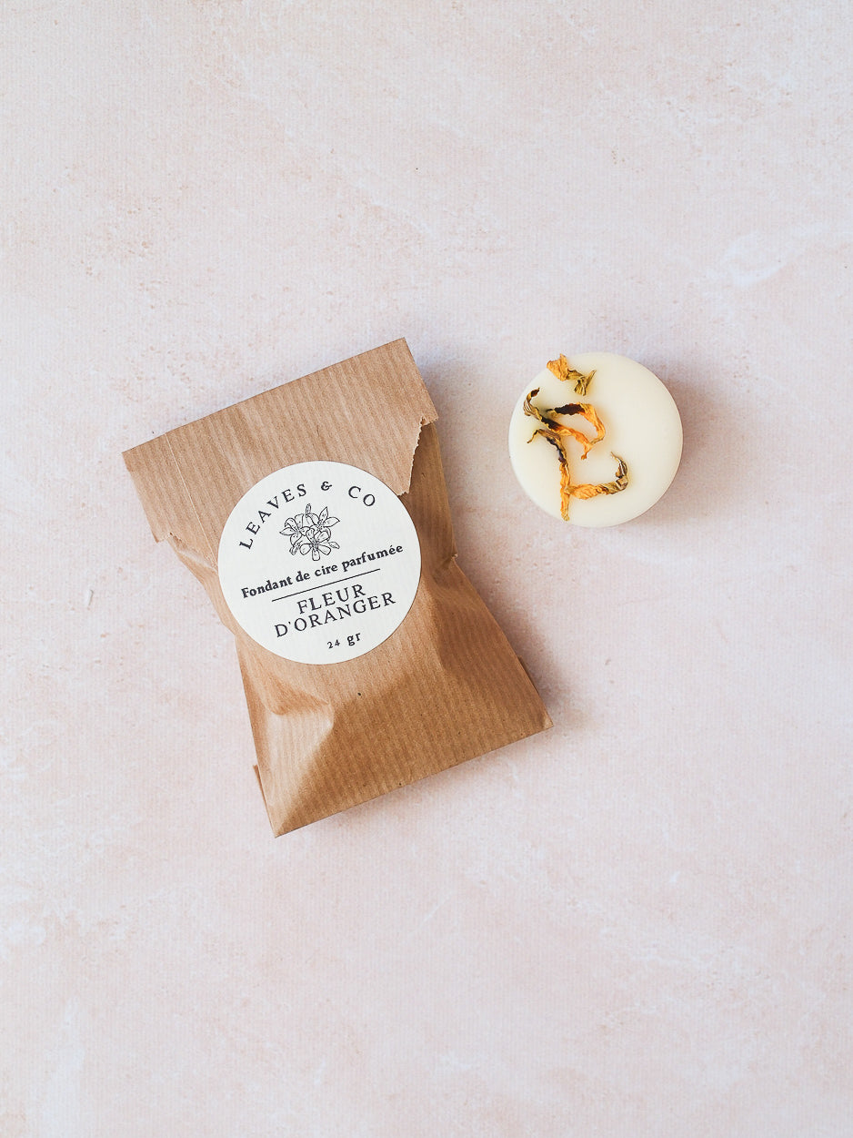 Fondant de cire parfumée - Fleur d'oranger