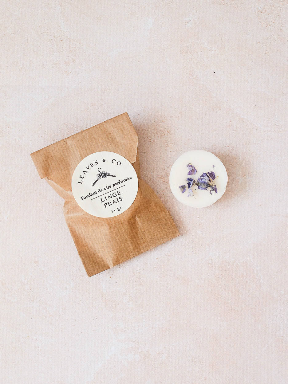 Fondant de cire parfumée - Linge frais