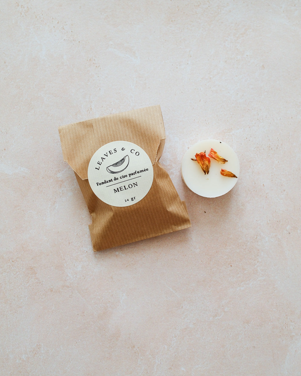 Fondant de cire parfumée - Melon