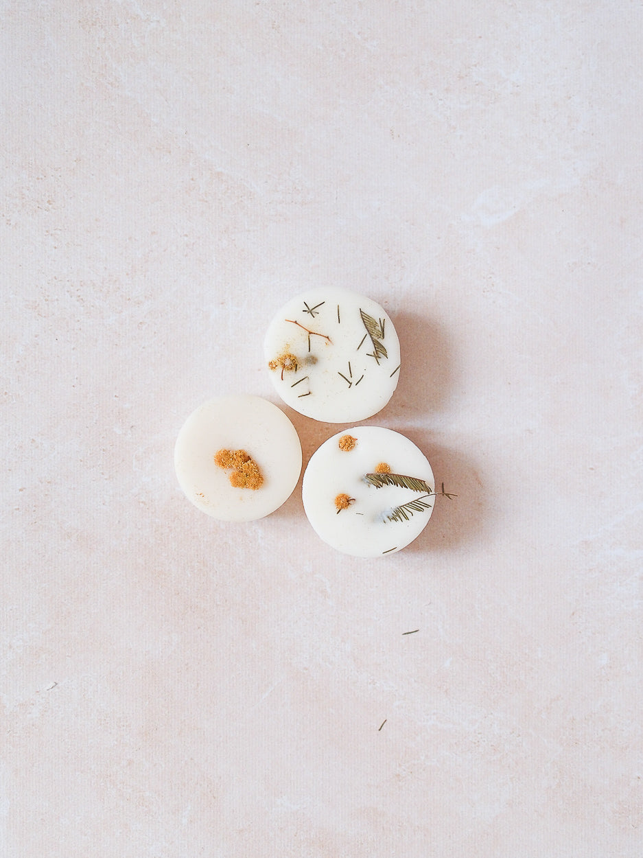 Fondant  de cire parfumée - Mimosa
