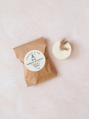 Fondant de cire parfumée - Noix et miel