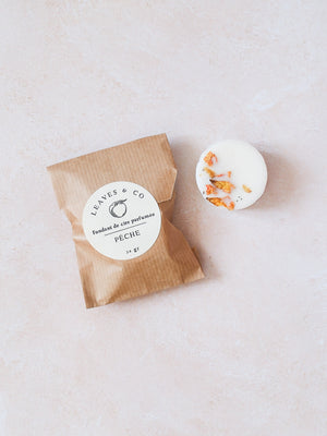 Fondant de cire parfumée - Pêche