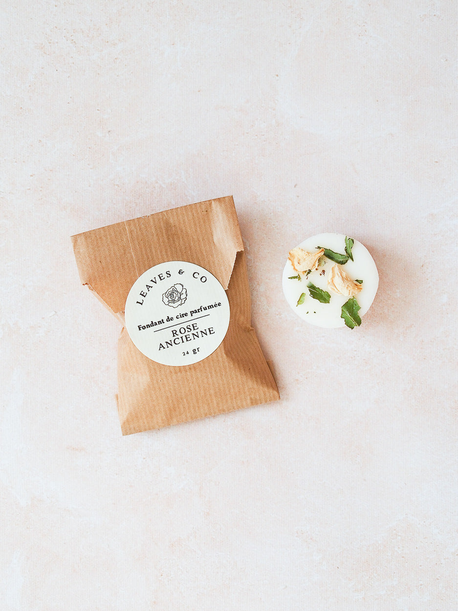 Fondant de cire parfumée - Rose ancienne