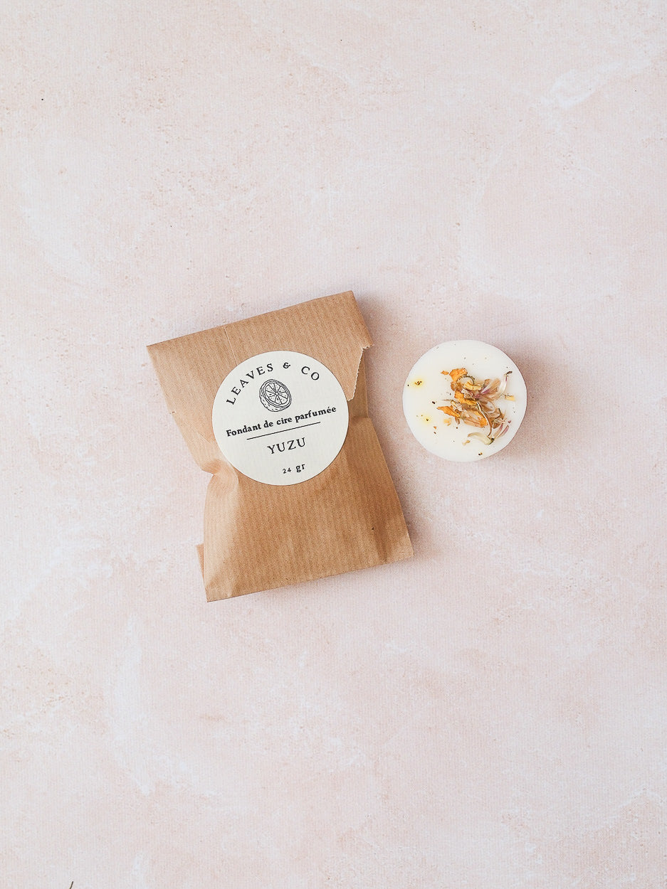 Fondant de cire parfumée - Yuzu