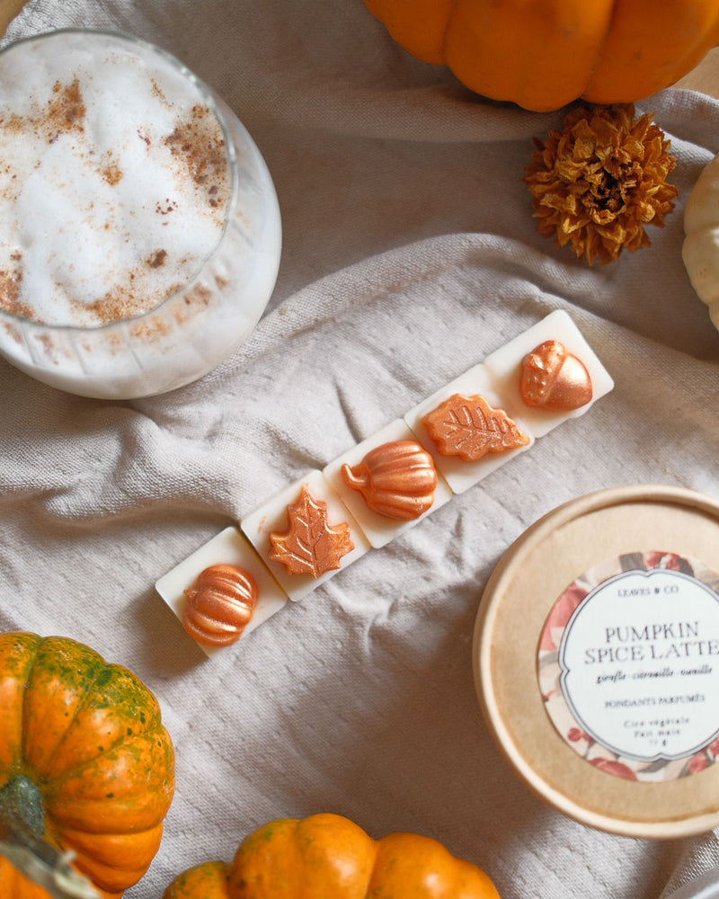 Boîte de fondants parfumés – Pumpkin spice latte