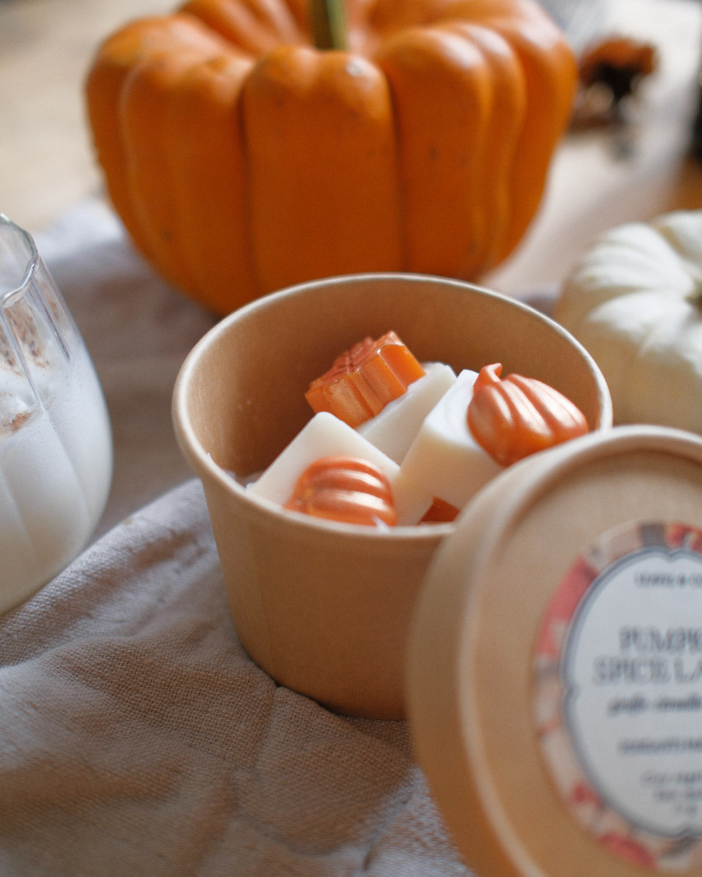 Boîte de fondants parfumés – Pumpkin spice latte