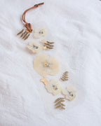 Marque-page fleurie