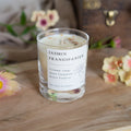 Handmade scented candle, vegetable wax - Rosewood