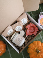 Coffret automnal - Bougie et fondants