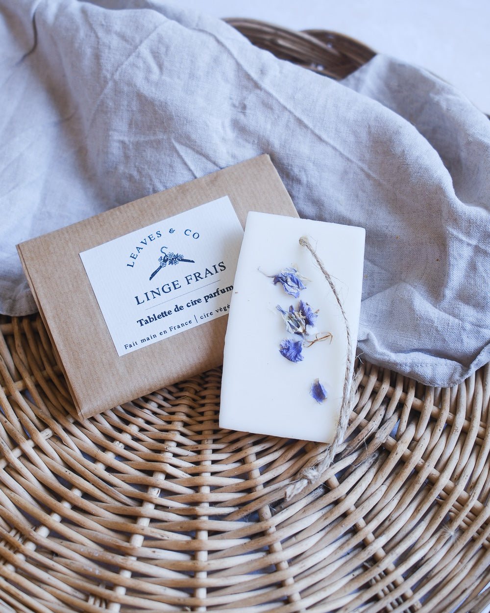 Tablette de cire parfumée - Linge frais